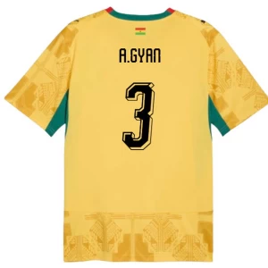 A. Gyan #3 Fotbalové Dresy Ghana Mistrovství Světa 2026 Venkovní Dres Mužské