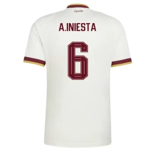 A. Iniesta #6 Fotbalové Dresy Španělsko Mistrovství Světa 2026 Venkovní Dres Mužské