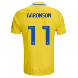 Aaronson #11 Fotbalové Dresy Leeds United 2024-25 Venkovní Dres Mužské