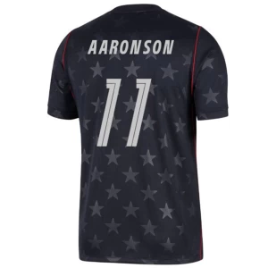 Aaronson #11 Fotbalové Dresy Spojené Státy Americké Mistrovství Světa 2026 Venkovní Dres Mužské