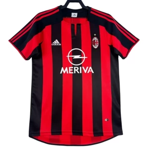 AC Milan Retro Dres 2003-04 Domácí Mužské