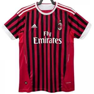 AC Milan Retro Dres 2011-12 Domácí Mužské