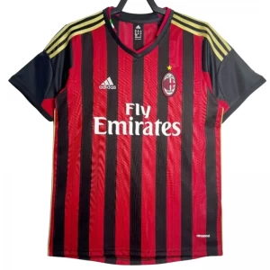 AC Milan Retro Dres 2013-14 Domácí Mužské