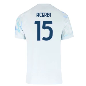Acerbi #15 Fotbalové Dresy Inter Mediolan 2025-26 Venkovní Dres Mužské