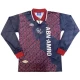 AFC Ajax Retro Dres 1995-96 Venkovní Mužské Dlouhý Rukáv