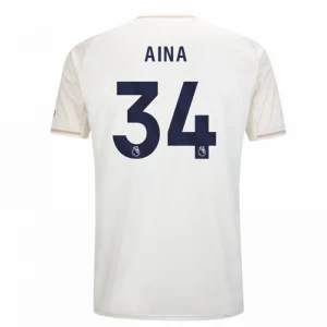 Aina #34 Fotbalové Dresy Nottingham Forest FC 2025-26 Venkovní Dres Mužské