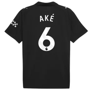 Ake #6 Fotbalové Dresy Manchester City 2025-26 Venkovní Dres Mužské