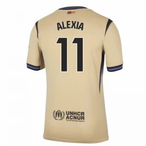 Alexia #11 Fotbalové Dresy FC Barcelona 2025-26 Venkovní Dres Mužské