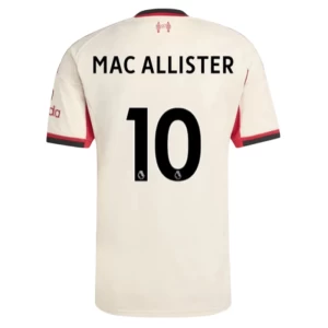 Alexis Mac Allister #10 Fotbalové Dresy Liverpool FC 2025-26 Venkovní Dres Mužské