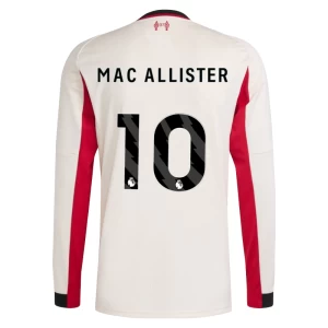 Alexis Mac Allister #10 Fotbalové Dresy Liverpool FC 2025-26 Venkovní Dres Mužské Dlouhý Rukáv