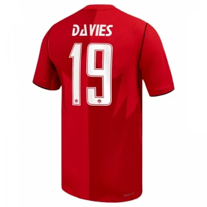Alphonso Davies #19 Fotbalové Dresy Kanada Mistrovství Světa 2026 Domácí Dres Mužské