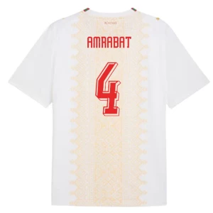 Amrabat #4 Fotbalové Dresy Maroko Mistrovství Světa 2026 Venkovní Dres Mužské
