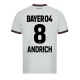 Andrich #8 Fotbalové Dresy Bayer 04 Leverkusen 2023-24 Venkovní Dres Mužské