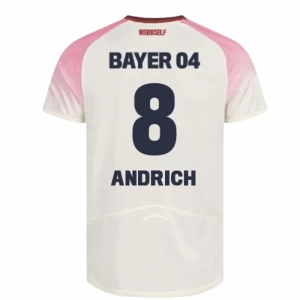 Andrich #8 Fotbalové Dresy Bayer 04 Leverkusen 2025-26 Venkovní Dres Mužské