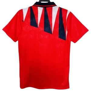Anglie Retro Dres 1992 Venkovní Mužské