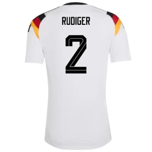 Antonio Rudiger #2 Fotbalové Dresy Německo Mistrovství Světa 2026 Domácí Dres Mužské