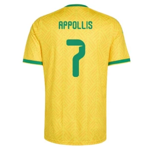 Appollis #7 Fotbalové Dresy Jižní Afrika Mistrovství Světa 2026 Domácí Dres Mužské