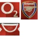 Arsenal FC Retro Dres 2002-03 Domácí Mužské Dlouhý Rukáv
