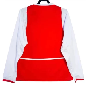 Arsenal FC Retro Dres 2002-04 Domácí Mužské Dlouhý Rukáv