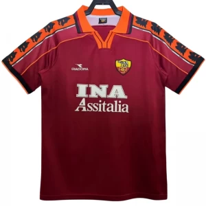 AS Roma Retro Dres 1998-99 Domácí Mužské