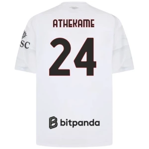 Athekame #24 Fotbalové Dresy AC Milan 2026-27 Venkovní Dres Mužské