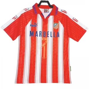 Atlético Madrid Retro Dres 1995-96 Domácí Mužské