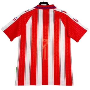Atlético Madrid Retro Dres 1995-96 Domácí Mužské