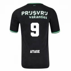 Ayase #9 Fotbalové Dresy Feyenoord 2024-25 Venkovní Dres Mužské