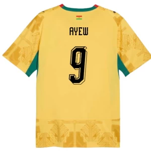 Ayew #9 Fotbalové Dresy Ghana Mistrovství Světa 2026 Venkovní Dres Mužské