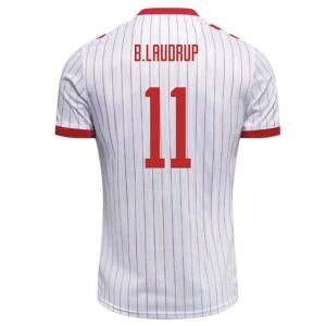 B. Laudrup #11 Fotbalové Dresy Dánsko 2026 Venkovní Dres Mužské