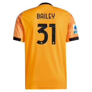 Bailey #31 Fotbalové Dresy AS Roma 2025-26 Venkovní Dres Mužské