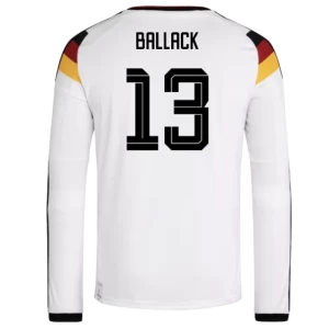 Ballack #13 Fotbalové Dresy Německo Mistrovství Světa 2026 Domácí Dres Mužské Dlouhý Rukáv