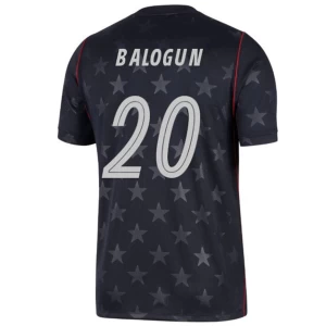 Balogun #20 Fotbalové Dresy Spojené Státy Americké Mistrovství Světa 2026 Venkovní Dres Mužské