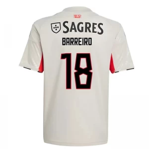 Barreiro #18 Fotbalové Dresy SL Benfica 2025-26 Venkovní Dres Mužské