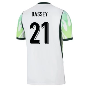 Bassey #21 Fotbalové Dresy Nigérie 2026 Venkovní Dres Mužské