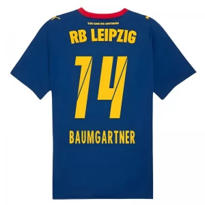 Baumgartner #14 Fotbalové Dresy RB Leipzig 2025-26 Venkovní Dres Mužské