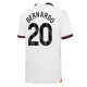 Bernardo Silva #20 Fotbalové Dresy Manchester City 2023-24 Venkovní Dres Mužské