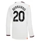 Bernardo Silva #20 Fotbalové Dresy Manchester City 2023-24 Venkovní Dres Mužské Dlouhý Rukáv
