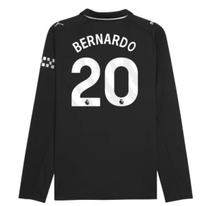 Bernardo Silva #20 Fotbalové Dresy Manchester City 2025-26 Venkovní Dres Mužské Dlouhý Rukáv