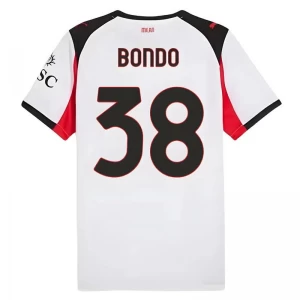 Bondo #38 Fotbalové Dresy AC Milan 2025-26 Venkovní Dres Mužské