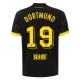 Brandt #19 Fotbalové Dresy BVB Borussia Dortmund 2023-24 Venkovní Dres Mužské