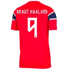 Braut Haaland #9 Fotbalové Dresy Norsko Mistrovství Světa 2026 Domácí Dres Mužské