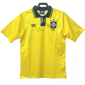 Brazílie Retro Dres 1991-93 Domácí Mužské