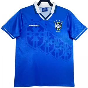Brazílie Retro Dres 1996 Venkovní Mužské