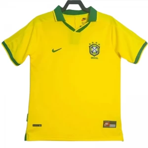 Brazílie Retro Dres 1997 Domácí Mužské