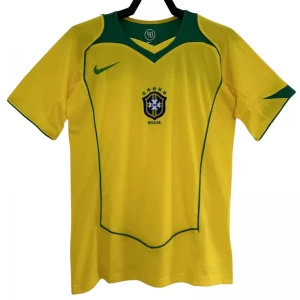 Brazílie Retro Dres 2004 Domácí Mužské