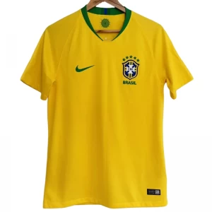 Brazílie Retro Dres 2018 Domácí Mužské