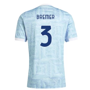 Bremer #3 Fotbalové Dresy Juventus FC 2025-26 Venkovní Dres Mužské