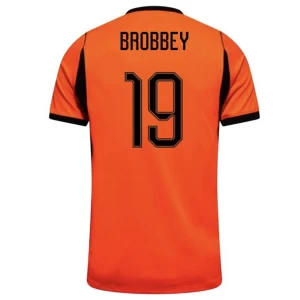 Brobbey #19 Fotbalové Dresy Holandsko Mistrovství Světa 2026 Domácí Dres Mužské