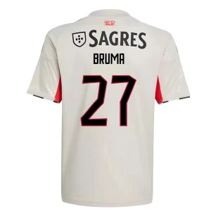 Bruma #27 Fotbalové Dresy SL Benfica 2025-26 Venkovní Dres Mužské
